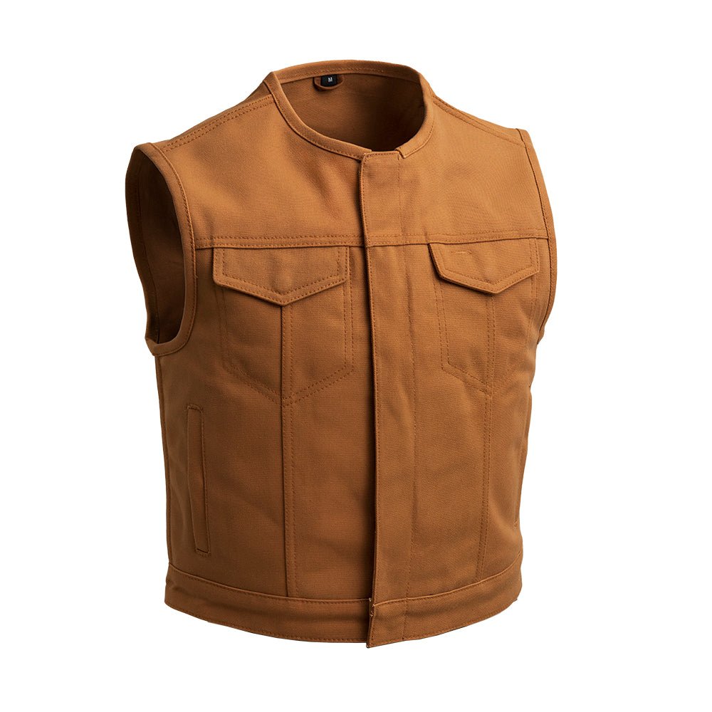 トップス kmrii gimmick vest archive mmm Lowside Men's Motorcycle Canvas Vest – Blood Eagle Speed Shop