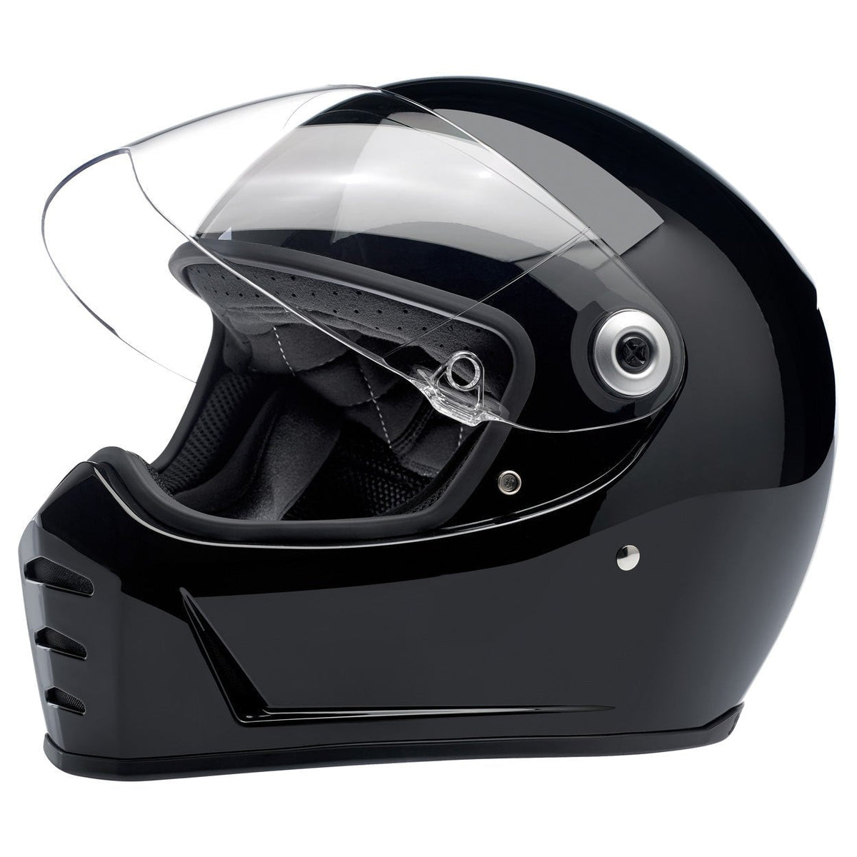 Lane Splitter Helmet - Gloss Black - Blood Eagle Speed Shop