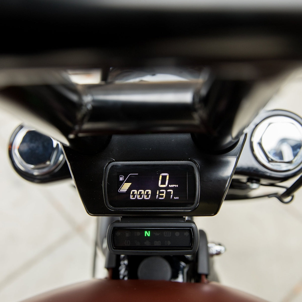 M8 Softail Dash Panel - Black - Blood Eagle Speed Shop