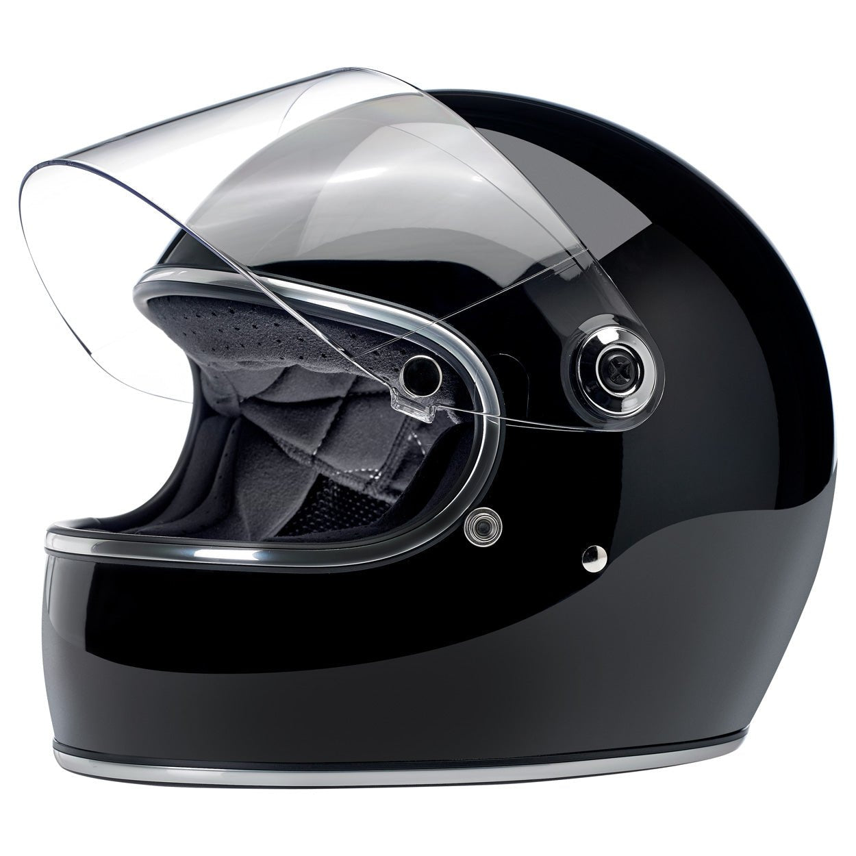 Gringo S ECE Helmet - Gloss Black - Blood Eagle Speed Shop