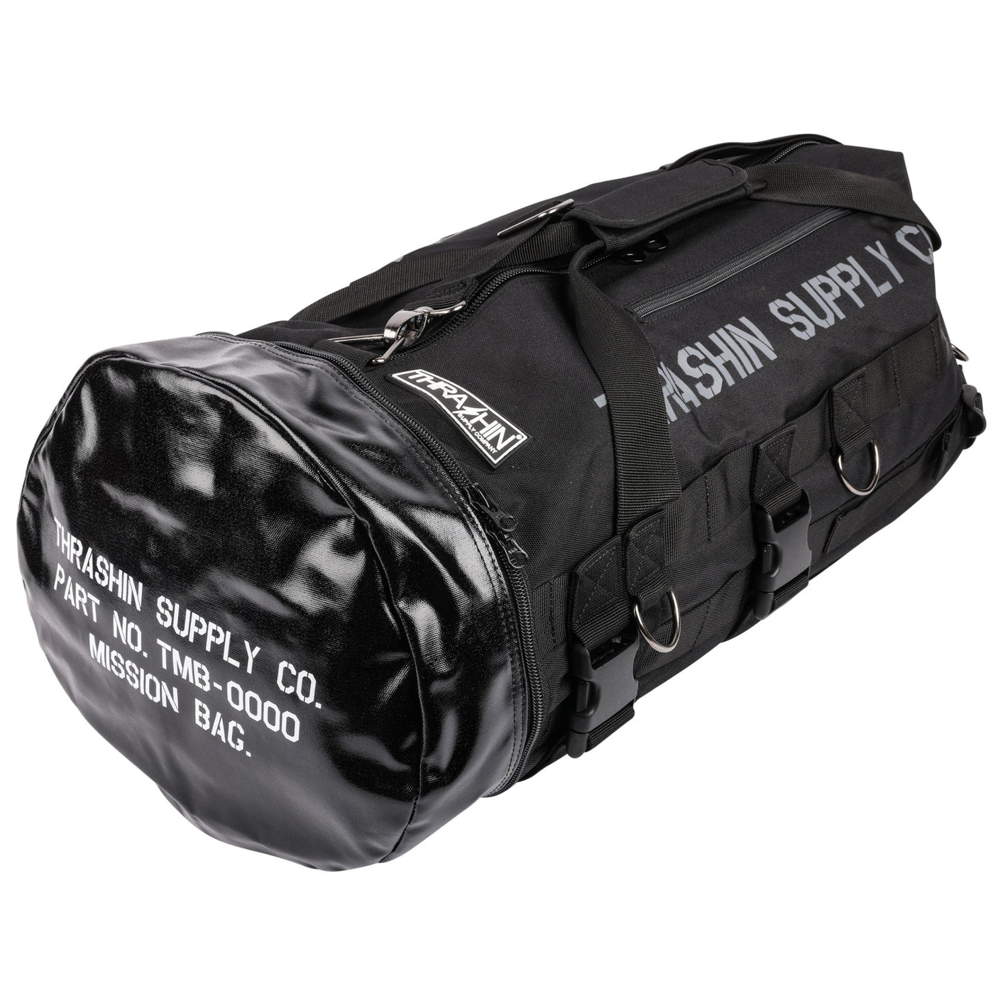 Mission Duffle Bag - Black - Blood Eagle Speed Shop