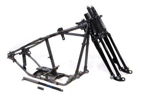 Replica Knucklehead "Bull Neck" Frame Assembly - Blood Eagle Speed Shop