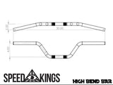 Speed-Kings High Bend Bar - Blood Eagle Speed Shop